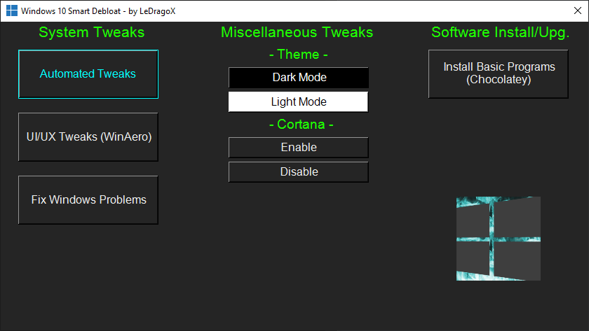 Script GUI